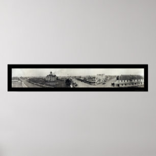 Bay City Texas Photo 1912 Poster