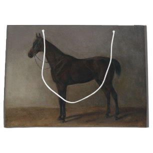 Bay Gelding Horse (by Albrecht Adam) Large Gift Bag