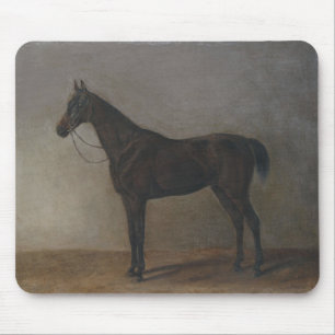 Bay Gelding Horse (by Albrecht Adam) Mouse Mat