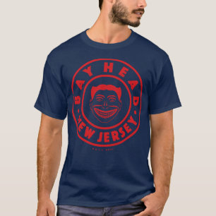 Bay Head New Jersey Circle Red T-Shirt