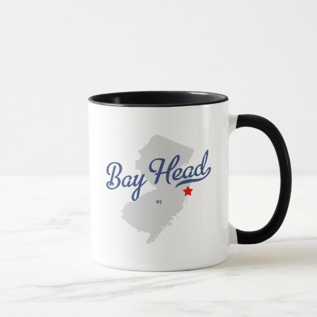 Bay Head New Jersey NJ Shirt Mug (Right)