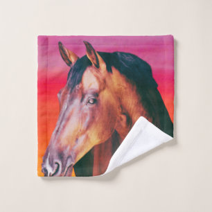 Bay Horse Gradient Bath Towel Set