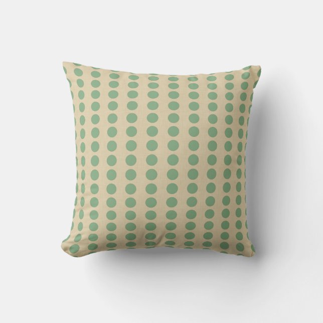 Bay Leaf Spice Moods Dots Cushion (Front)