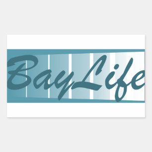 Bay Life Rectangular Sticker