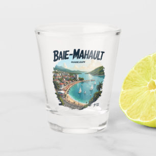 BAY-MALHAUT GUADELOUPE SHOT GLASS