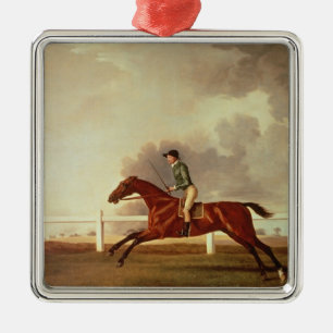 Bay Malton with John Singleton Up, c.1767 Metal Tree Decoration