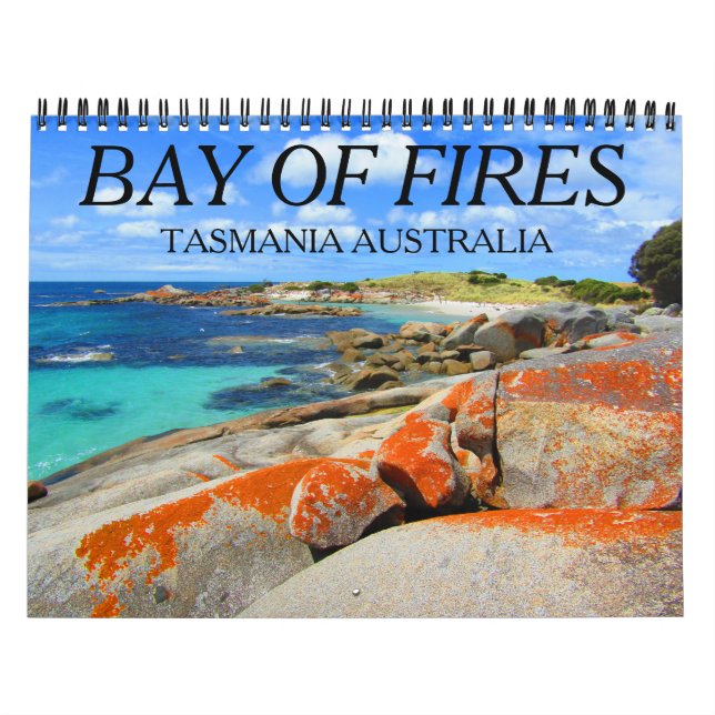 bay of fires tasmania 2026 calendar (Cover)