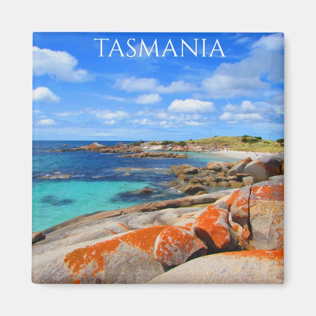 Bay of Fires, Tasmania, Australia Magnet (Front)