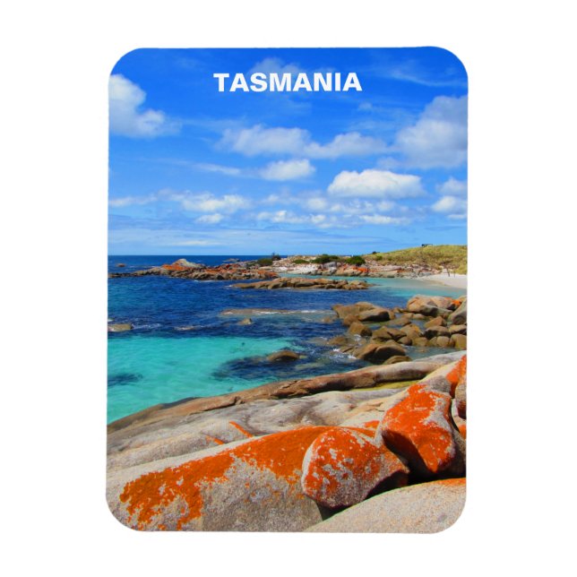Bay of Fires, Tasmania, Australia Magnet (Vertical)