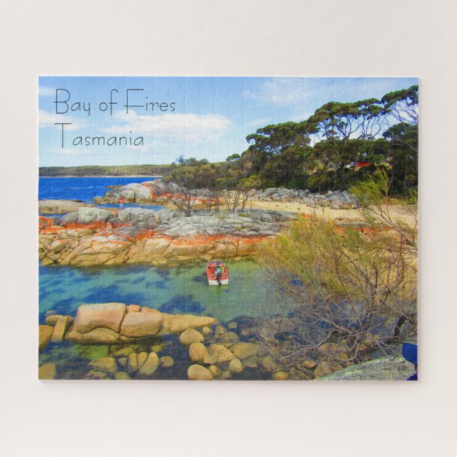 bay of fires tasmania jigsaw puzzle (Horizontal)
