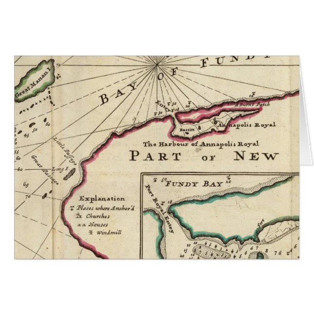 Bay of Fundy and harbour of Annapolis Royal (Front Horizontal)