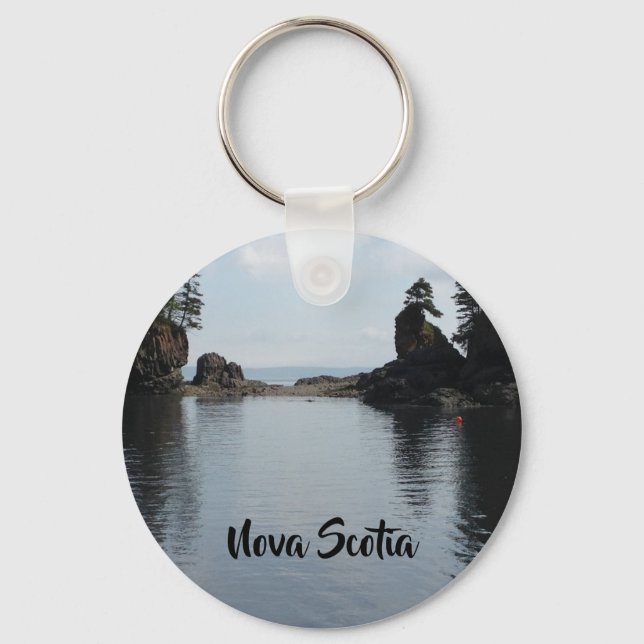 Bay Of Fundy Key Ring (Front)