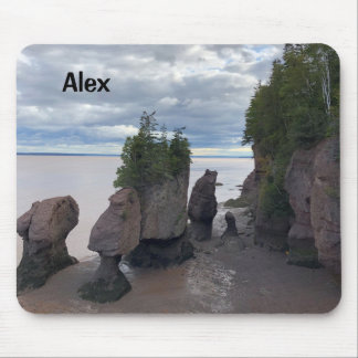 Bay of Fundy Mousepad. Personalise it! Mouse Mat