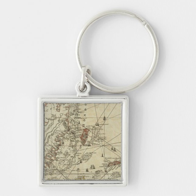 Bay of Honduras Key Ring (Front)