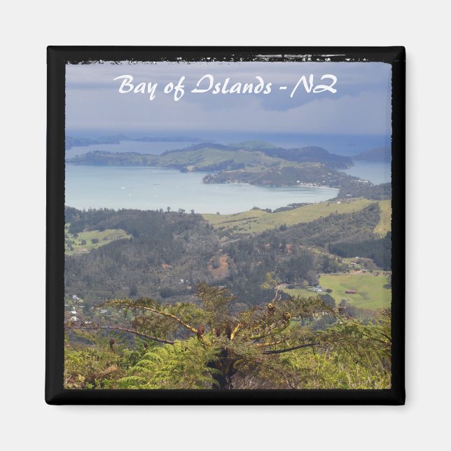 Bay of Islands, New Zealand 2 (Fridge Magnet) Magnet (Front)