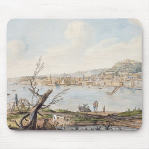 Bay of Naples from sea shore near the Maddalena Br Mouse Mat