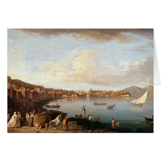 Bay of Naples from the North Card