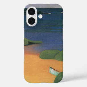 Bay of Tregastel by Felix Vallotton, Fine Art iPhone 16 Case