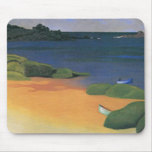 Bay of Tregastel by Felix Vallotton, Fine Art Mouse Mat