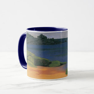 Bay of Tregastel by Felix Vallotton, Fine Art Mug