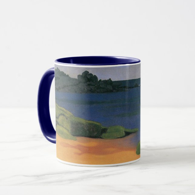 Bay of Tregastel by Felix Vallotton, Fine Art Mug (Front Left)