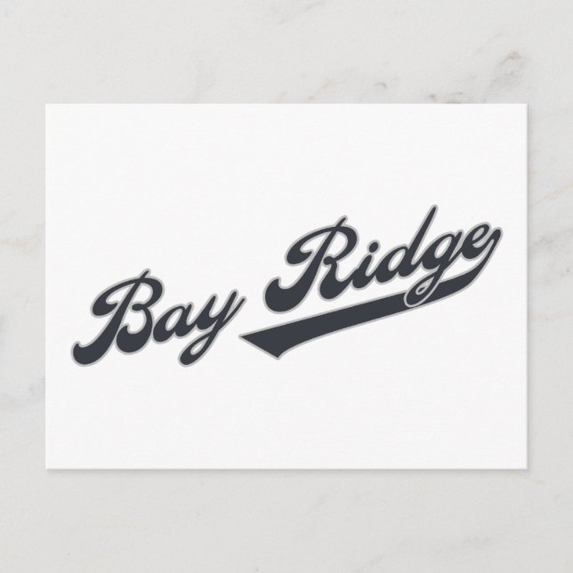 Bay Ridge Postcard (Front)