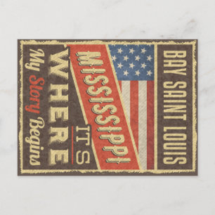 Bay Saint Louis Mississippi Postcard