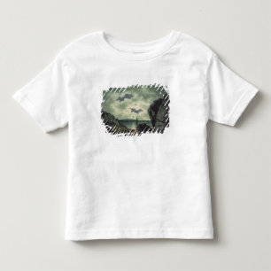 Bay Scene in Moonlight, 1787 (w/c over pencil on p Toddler T-Shirt
