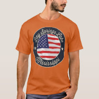 Bay Springs Lake - Patriotic Mississippi Souvenir