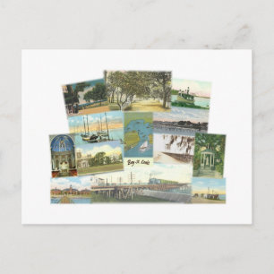 Bay St. Louis Collage Postcard