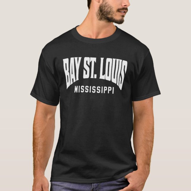 Bay St. Louis Mississippi T-Shirt (Front)