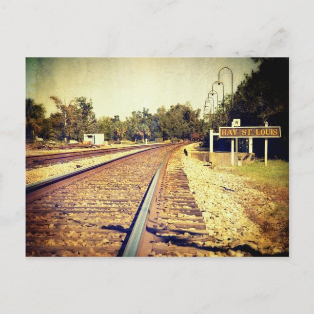 Bay St. Louis Postcard (Front)