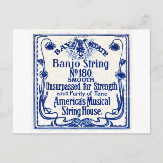 Bay State Strings Postcard (Front)