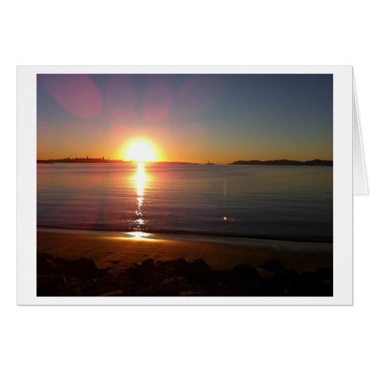 Bay Sunset Note Cards