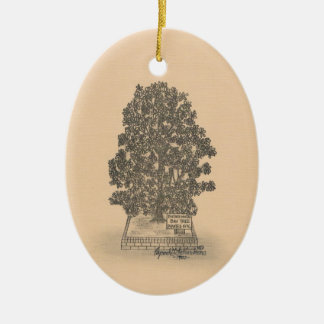 Bay Tree Ceramic Ornament
