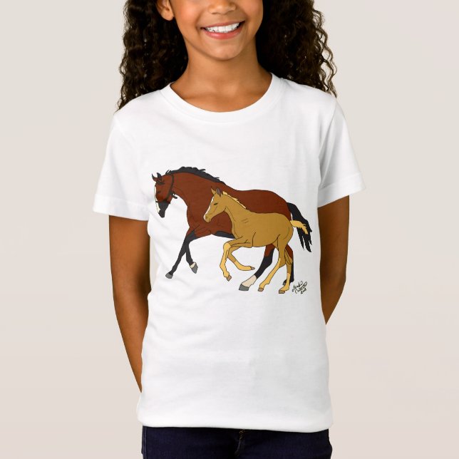 Bay with her Colt T-Shirt (Front)