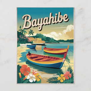 Bayahibe Dominican Republic Vintage Postcard