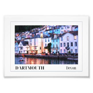 Bayards Cove, Dartmouth, Devon Photo Print