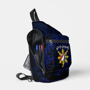 Baybayin Pilipinas Basketball Sling Bag