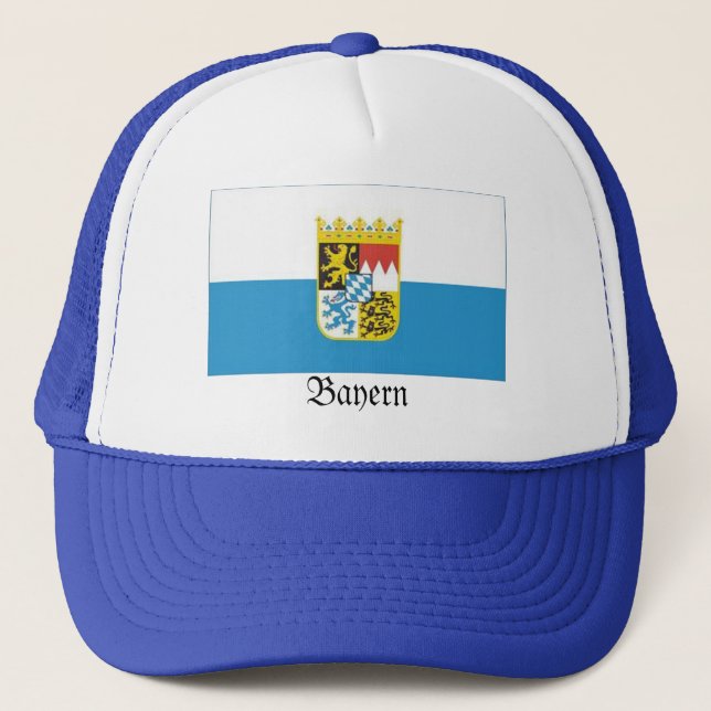Bayern Flag Bavaria Trucker Hat (Front)
