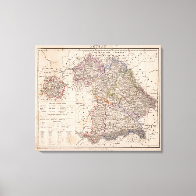 Bayern, Germany Canvas Print (Front)