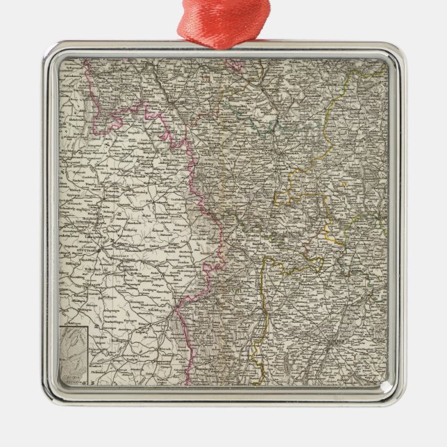 Bayern Metal Tree Decoration (Front)