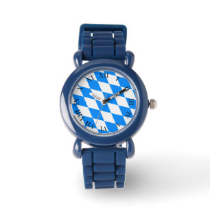 Bayern Rauten Fahne Watch