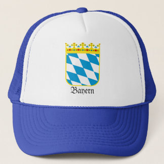Bayern Wappen Bavaria Coat of Arms Trucker Hat