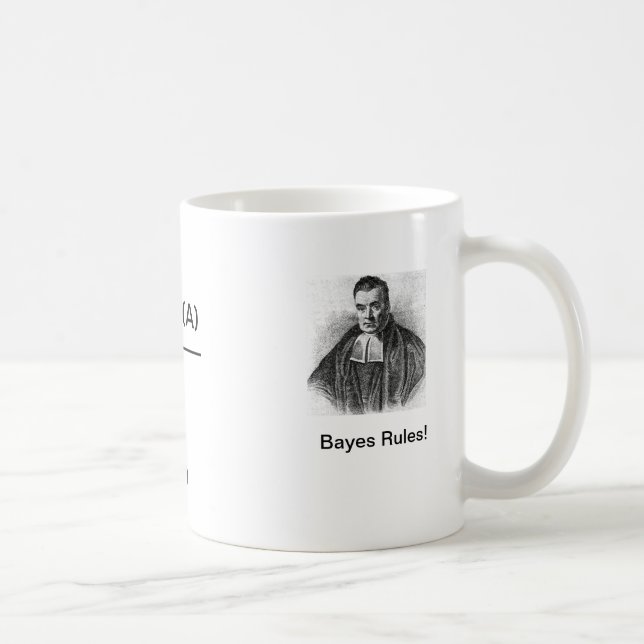 Bayes Rules! Coffee Mug (Right)