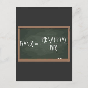 Bayes Theorem Probability Theory Data Science Postcard