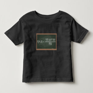 Bayes Theorem Probability Theory Data Science Toddler T-Shirt