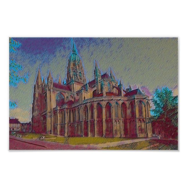 Bayeux Cathedral Photo Print (Front)