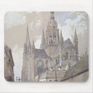 Bayeux Cathedral, View from the South East Mouse Mat