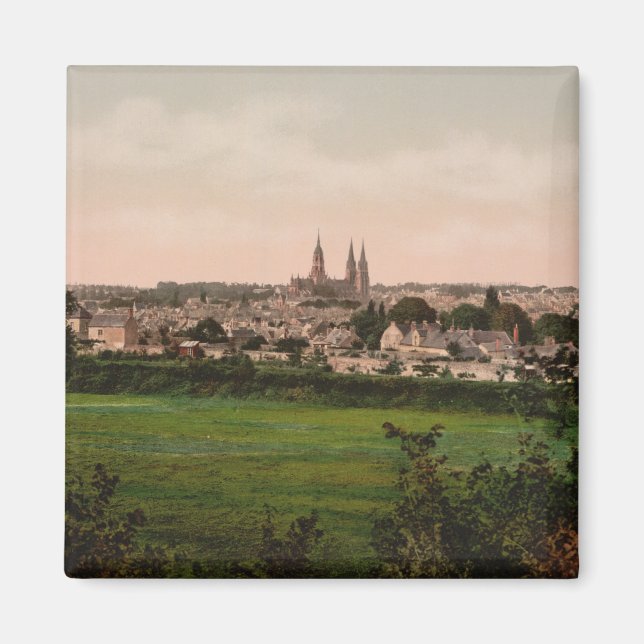 Bayeux - City View Magnet (Front)